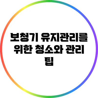 보청기 유지관리를 위한 청소와 관리 팁